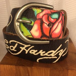 NWOT Ed Hardy by Christian Audigier handmade belt